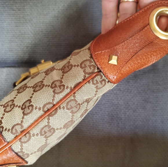 Gucci Piston Lock Jackie Hobo GG Canvas Mini - Picture 5 of 14